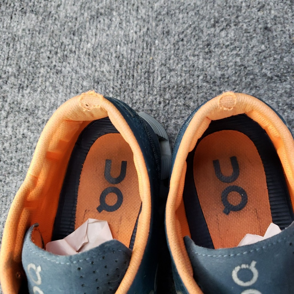 On Cloud X Shoes Mens‎ Size 9 Blue Orange Running Sneakers Lightweight - Picture 13 of 16